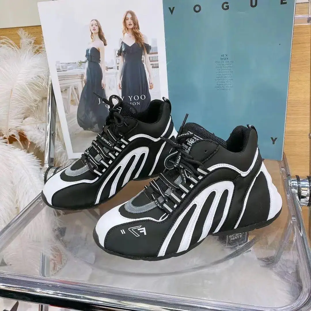 

Классические женские кроссовки, новая нескользящая подошва, модная женская спортивная обувь, повседневная женская обувь, удобная Папина об...