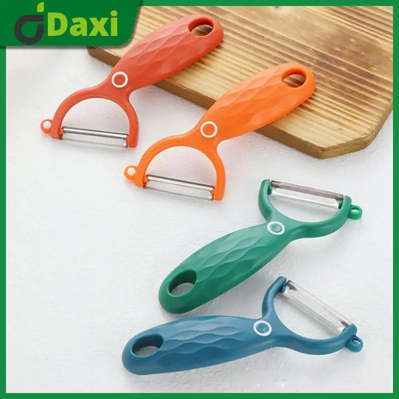 

Modern Minimalist Kitchen Melon Planer Multi-function Thin No Residue Fruit Potato Planer Cutter Pp Stainless Steel Peeling Fast