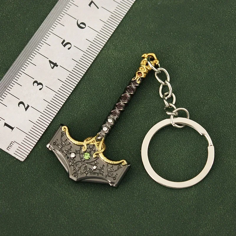 6 см God of War Ragnarok Тор Молот Подвеска Брелок для Мужчин Игровая Периферия