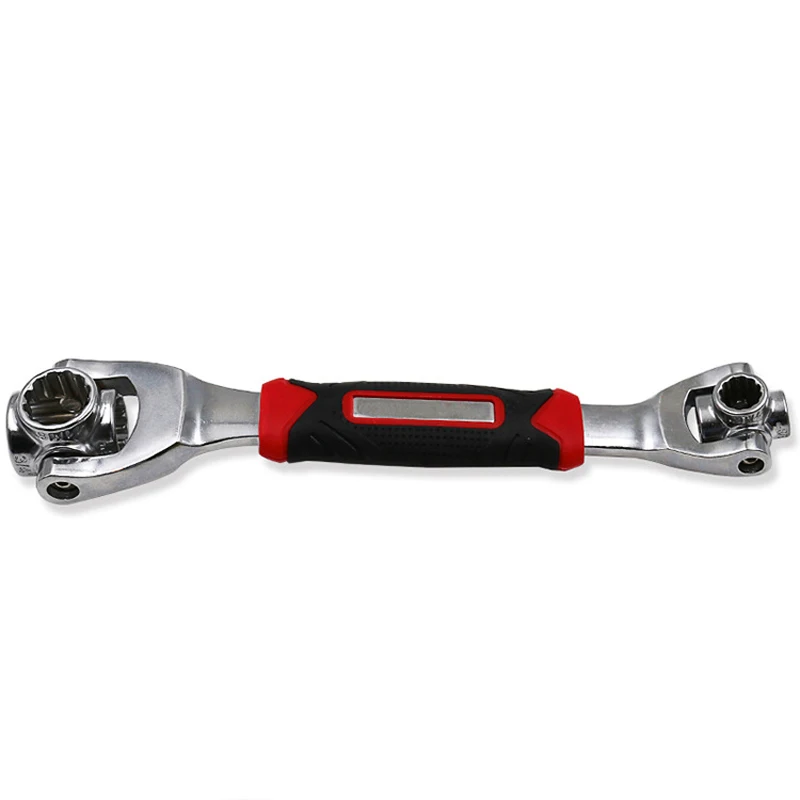 

8-in-1 360-degree rotating socket wrench ratchet movable opening plum blossom multi-head double-head multi-purpose wrench