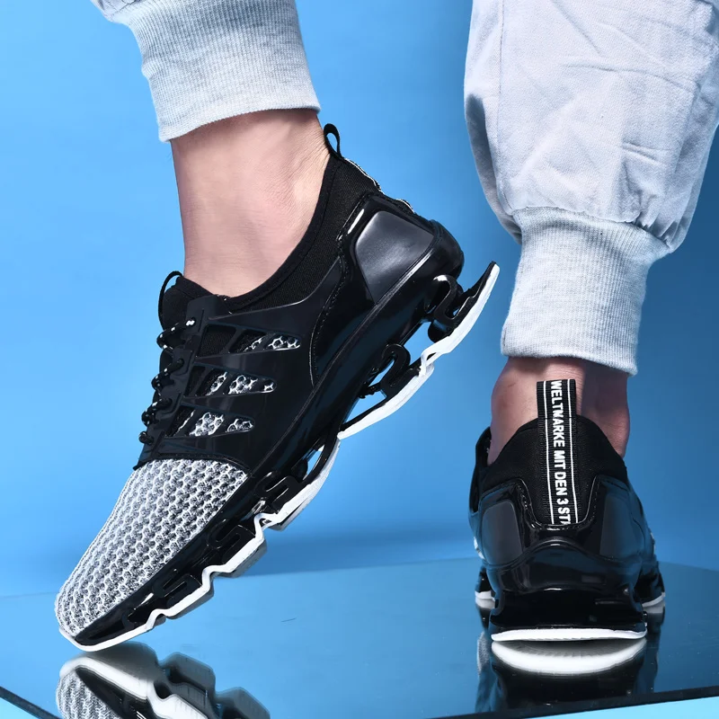 Men's and Women's Shoes Lace-up Mesh Casual Choes Light and Comfortable Walking Lovers Blade Runner Sports Running Casual Shoes