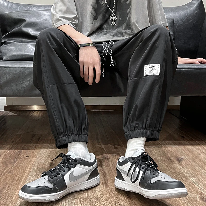 

Мужские повседневные брюки свободного покроя в стиле хип-хоп