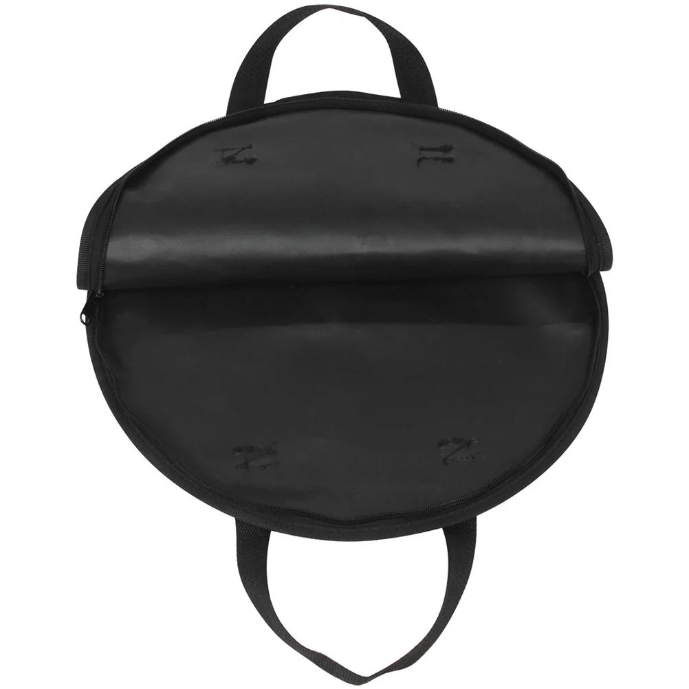 

Black Portable Dumb Drum Storage Bag Waterproof Oxford Fabric Pouch Holder Percussion Instruments Accessories