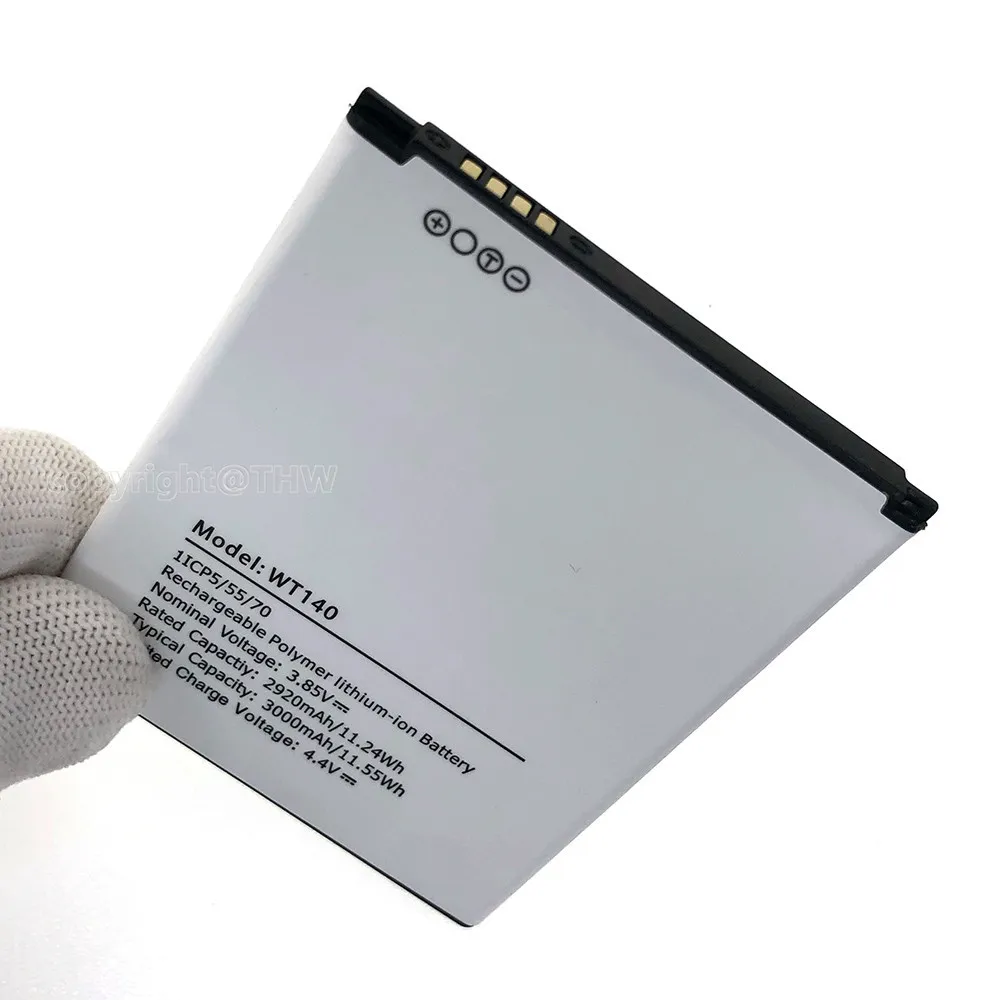 Сменный аккумулятор 3000 мАч WT140 для Nokia C01 PLUS TA-1396 перезаряжаемый мобильного