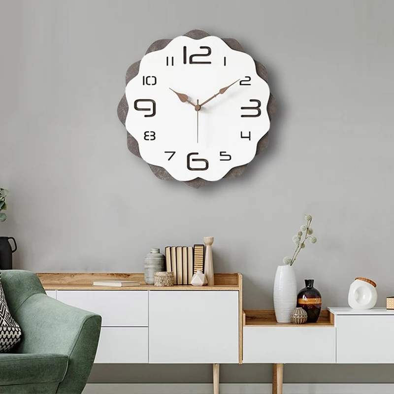 

Hall Kitchen Wall Clock Digital Hanging Nordic Living Room Decoration Mural Clock Bathroom Orologio Da Parete Home Design