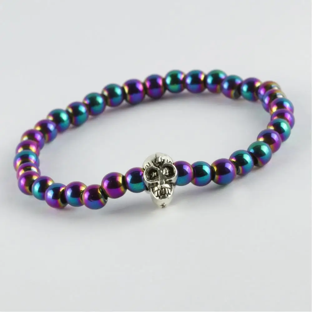 

6 мм гематитовый браслет