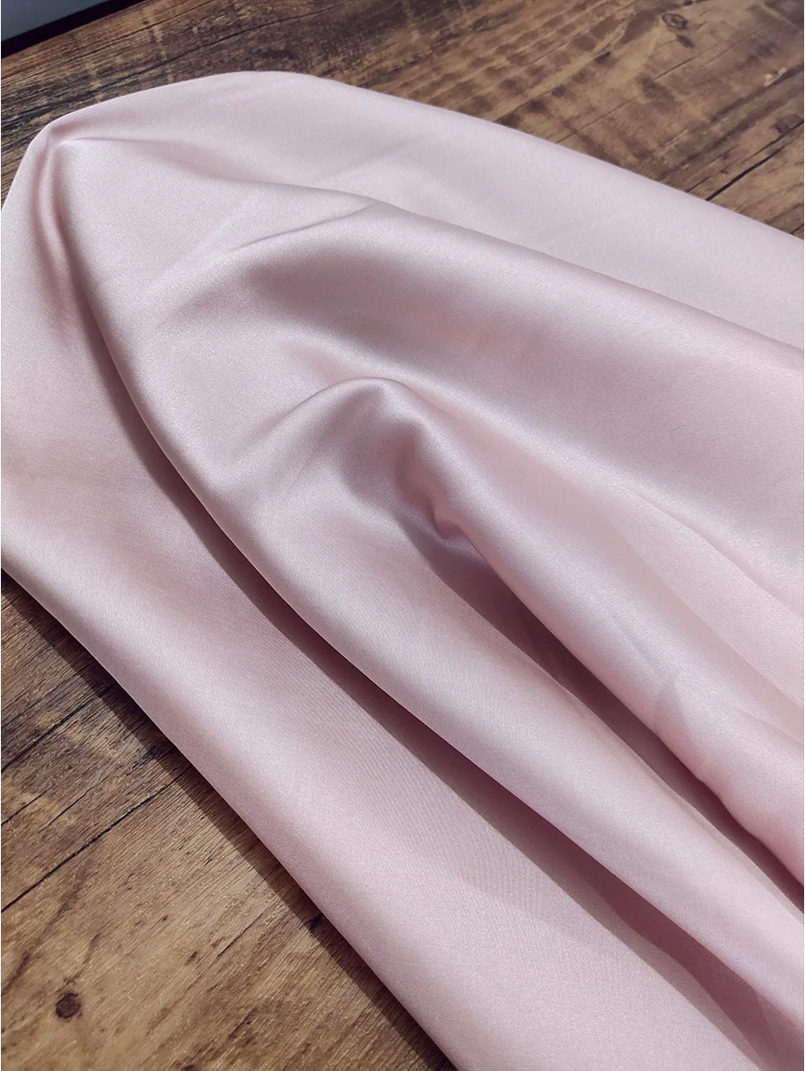 Микро эластичная Мягкая атласная ткань измеритель для рубашки одежды свадебное