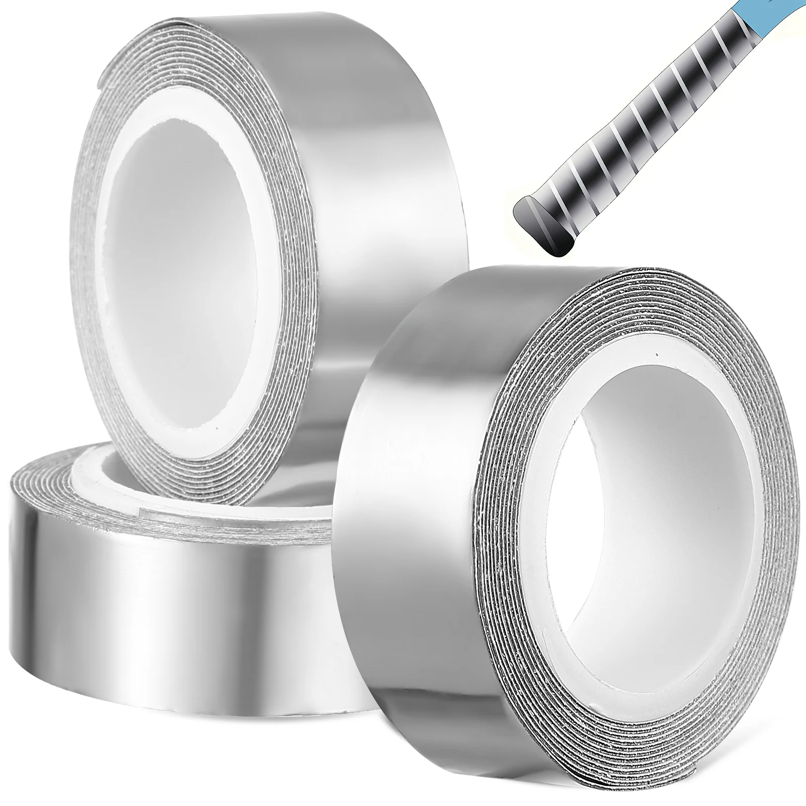 

3 Rolls Tape Tennis Racket Tapes Weighted Tape Badminton Racket Supplies