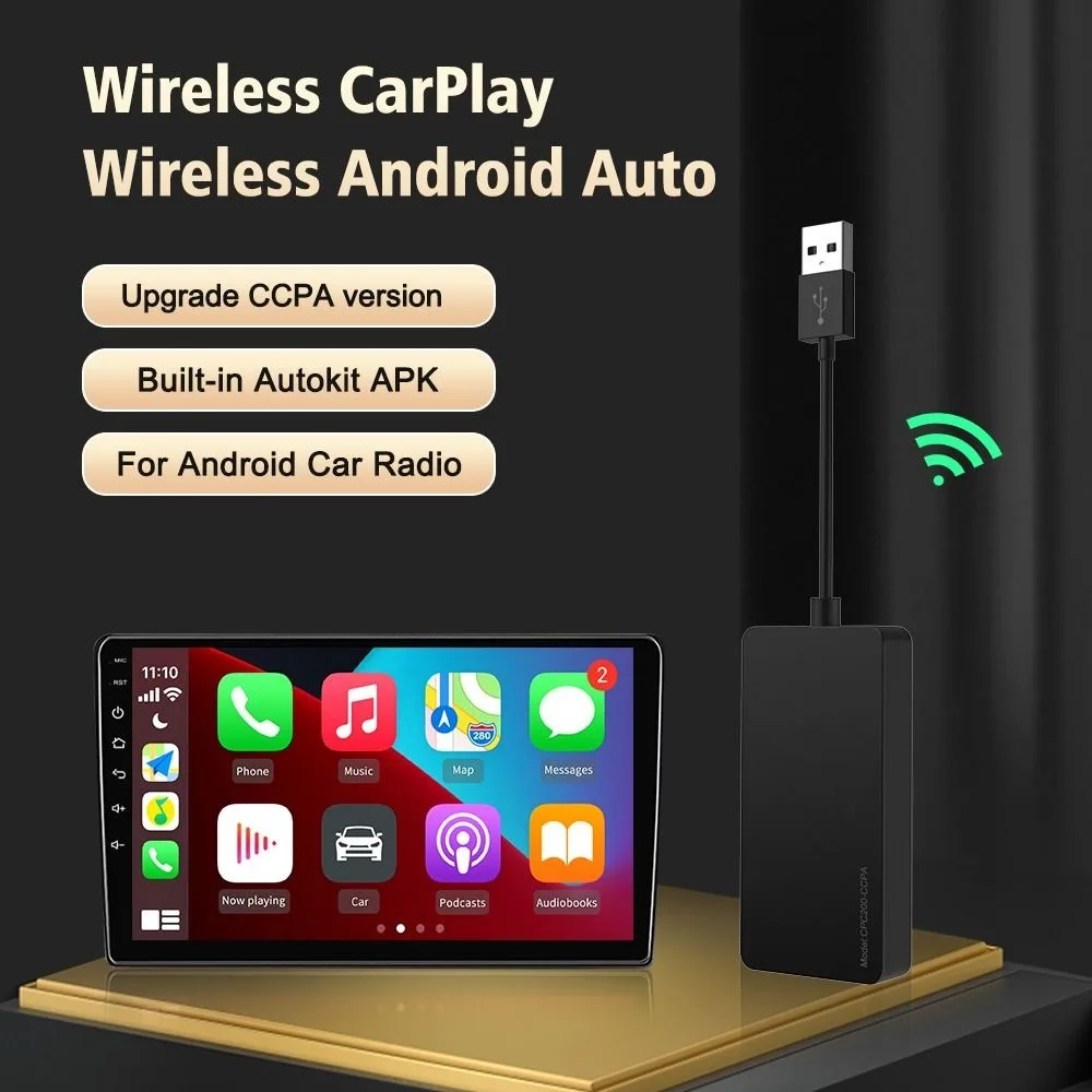 Адаптер для подключения телефона USB беспроводного модуля Carplay беспроводных Apples