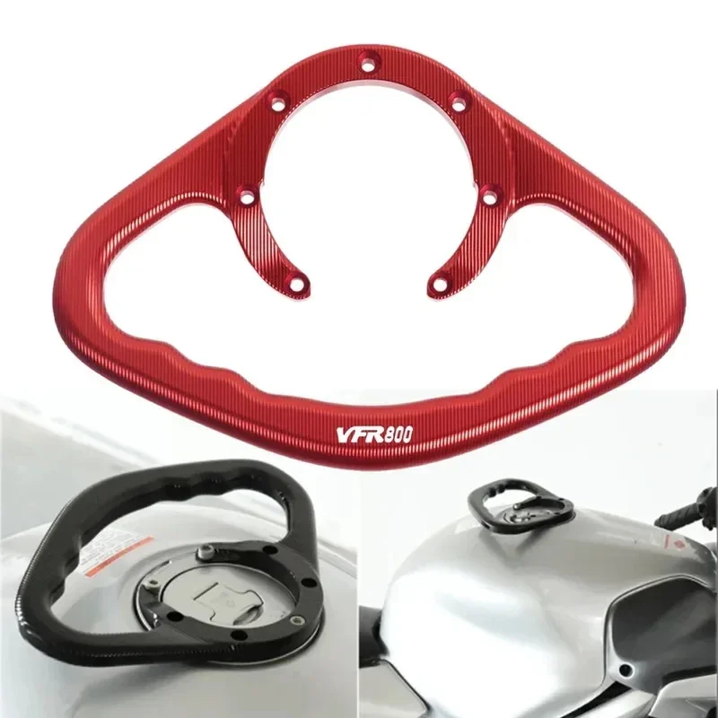 Фото Для Honda VFR800 VFR 800 VFR800/F всех годов выпуска, универсальные пассажирские ручки для мотоцикла, ручка для захвата на баке, подлокотник. №3