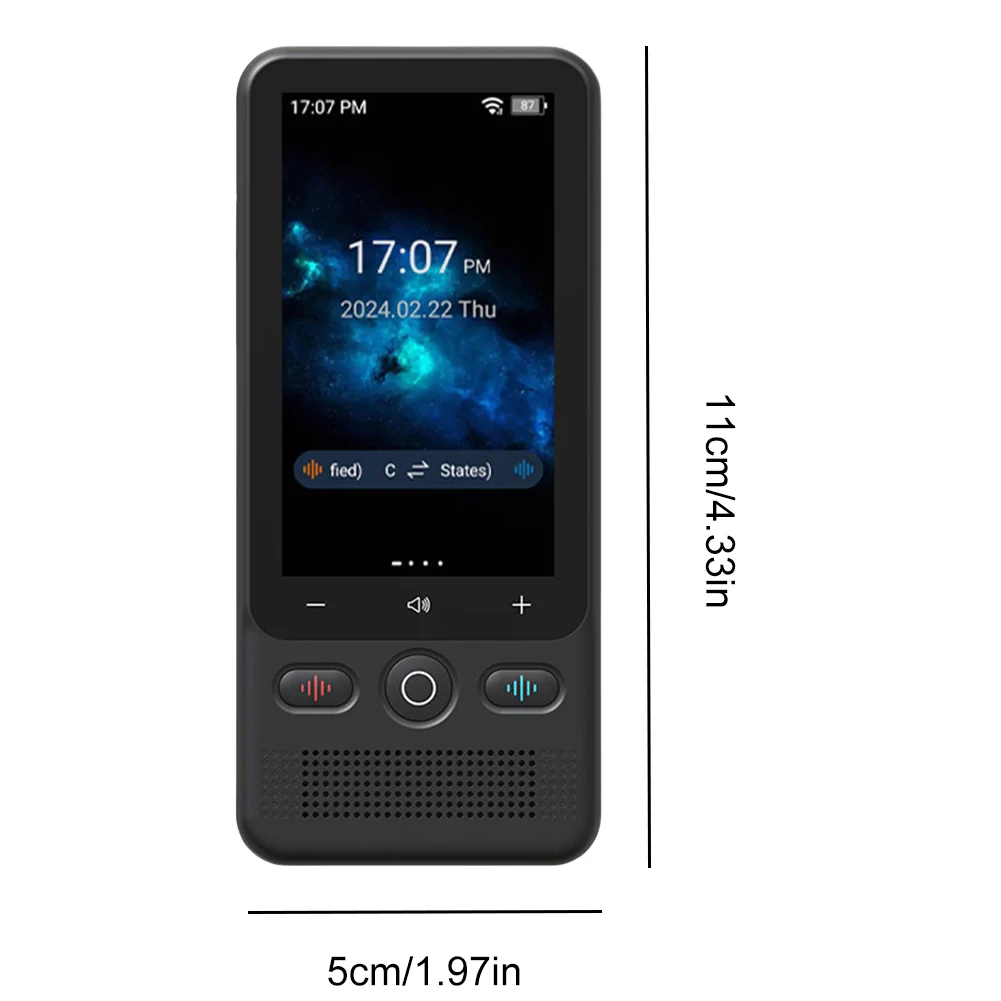 Портативный мгновенный переводчик Chatgpt/онлайн/офлайн/запись/перевод фотографий