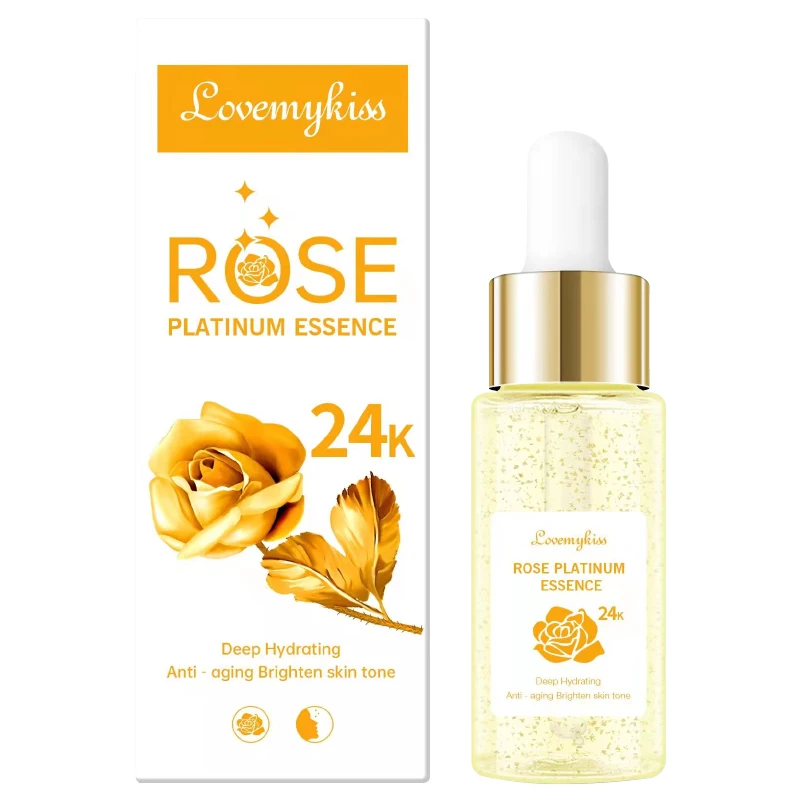 

24k Gold Serum Saffron Essence Whitening Face Care Facial Skin Care Cream Moisturiser Wholesale 20ml Aloe Serum Face Care