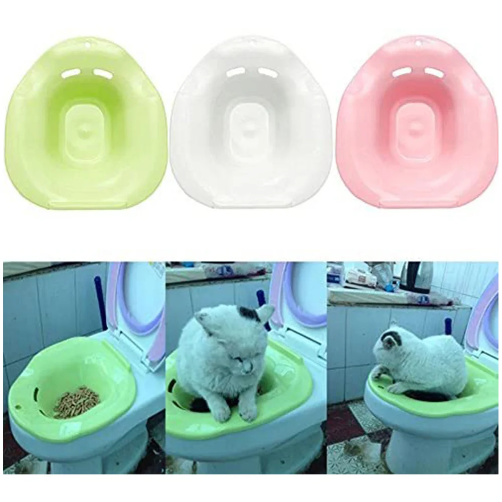 

SWEETHOME PET CAT Bedpans Anti-splashing Cat Toilet Litter Container Tray for Pet Training