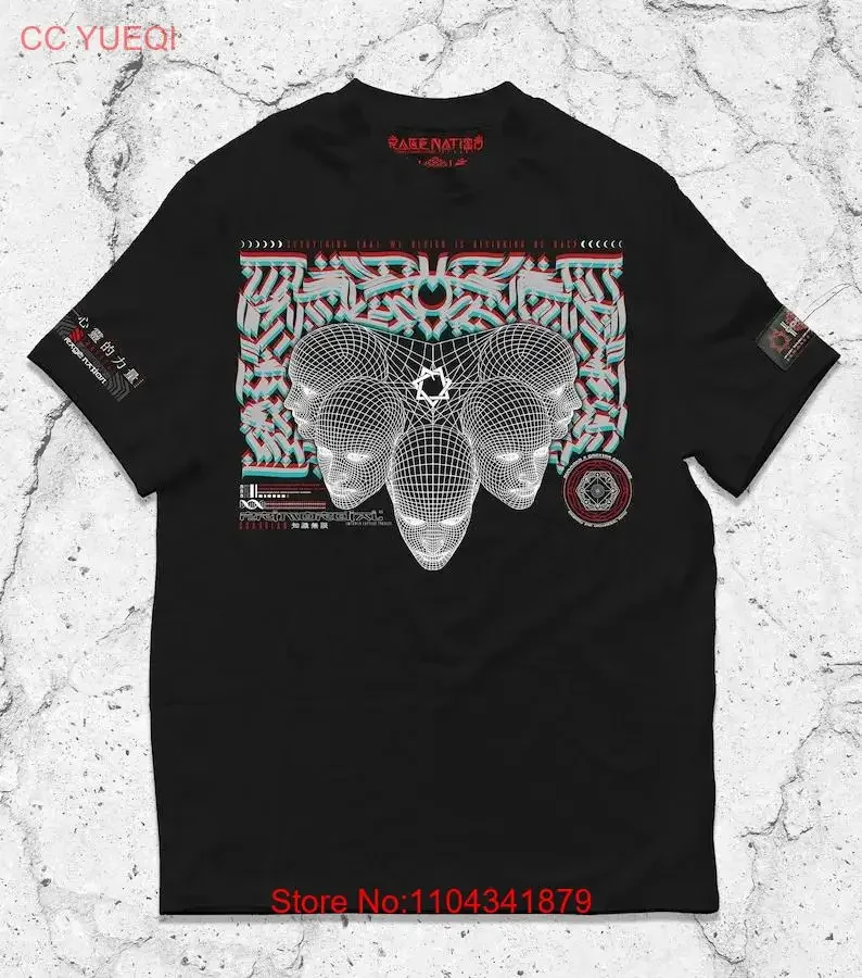 Primordial Guardian SUMMONS x RAGE NATION Легкая футболка премиум-класса Сакральная геометрия