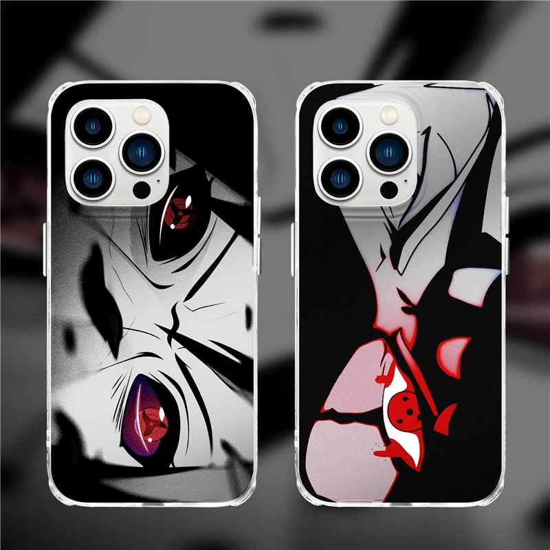 Чехол в китайском стиле для IPhone 11 12 13 14 Pro Max Plus с аниме «Наруто»