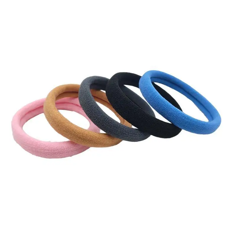 

1Pcs random color Girls Candy Color Hair Bands Girls Hair Accessories Elastic Rubber Band Hair band Kids Ponytail Holder Bands