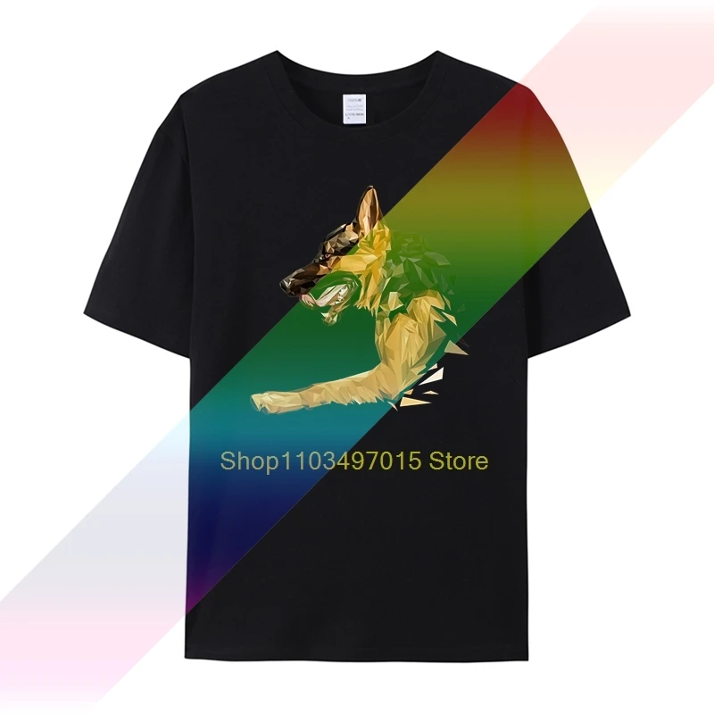 Футболка с изображением немецкой овчарки