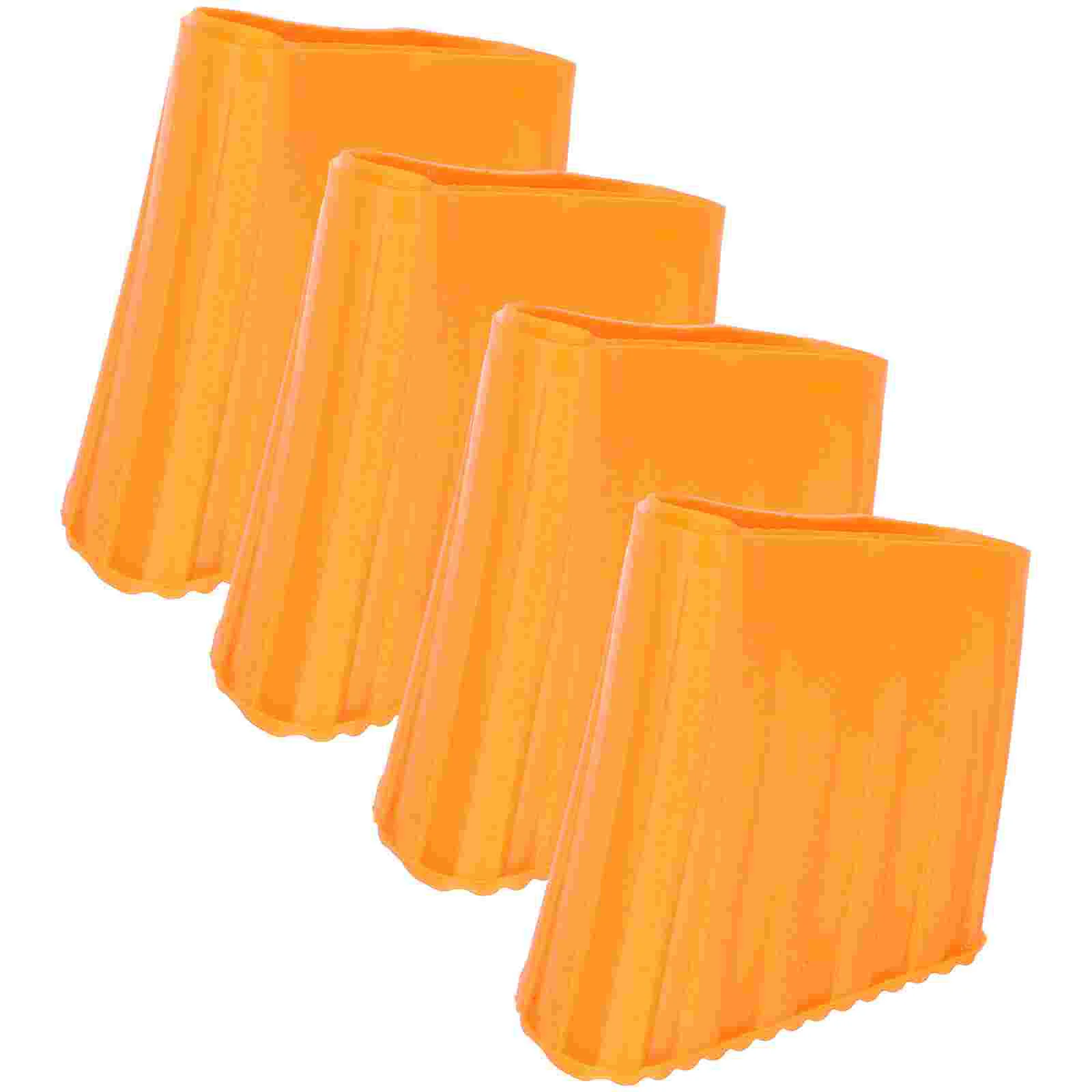 

4 Pcs Ladder Foot Cover Leg Caps Telescoping Feet Replacement Pad Protective Mat Stairs