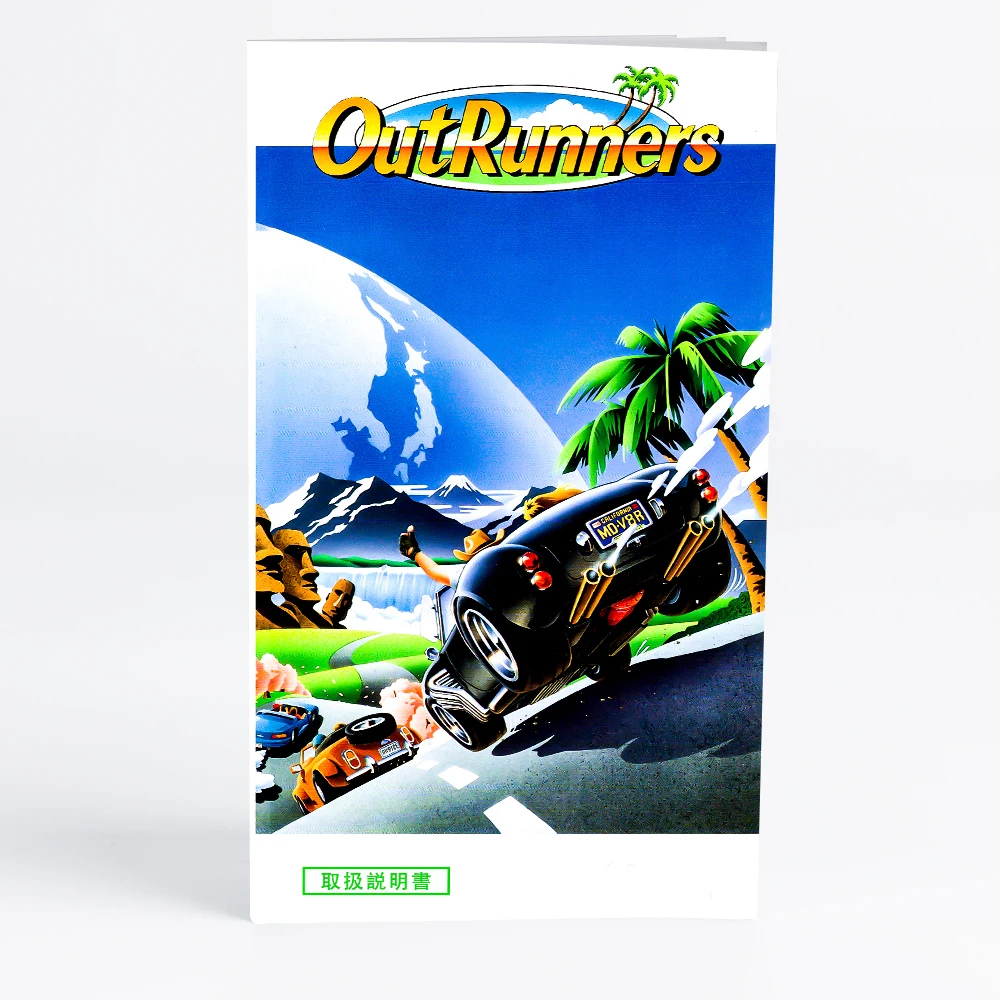 Игра OutRunners Japan Cover Game для консолей SEGA Genesis
