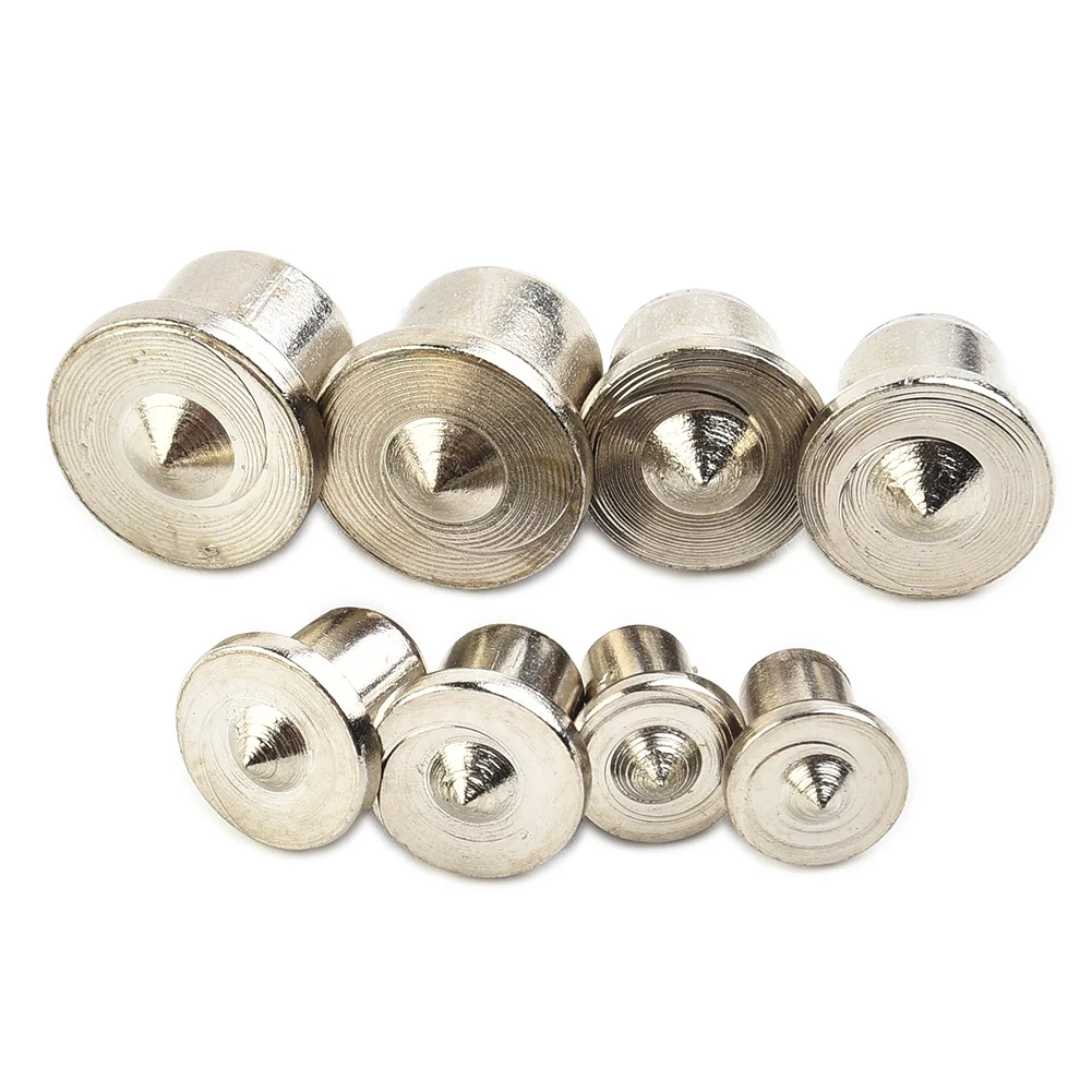 

16Pcs Dowel Centre Point 6-12mm Marker Hole Tenon Woodworking Round Tenon Round Pin Positioner（8ps Solid + 8pcs Hollow）