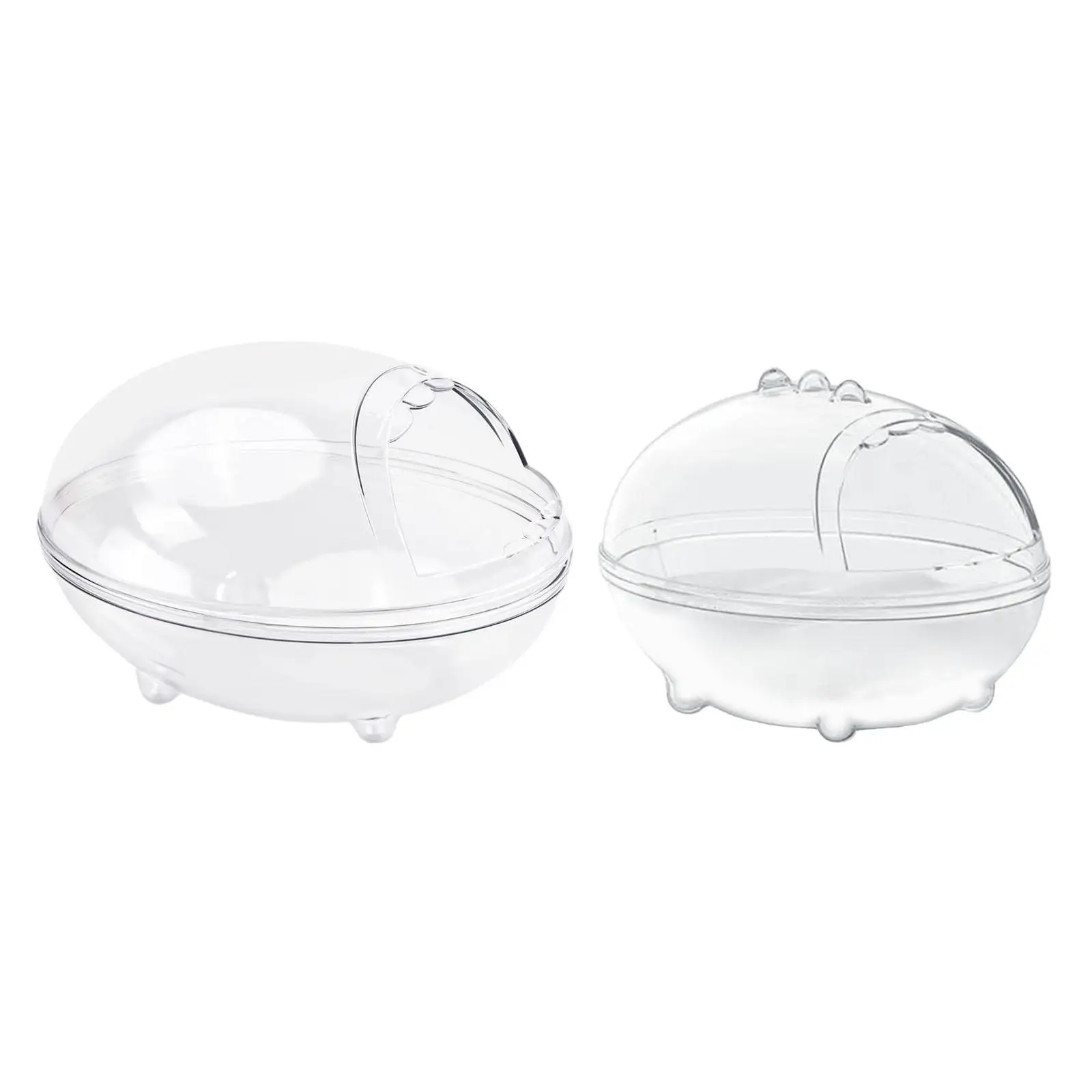 

Прозрачный контейнер для песка для домашних питомцев, ванночка для мышей и других мелких животных