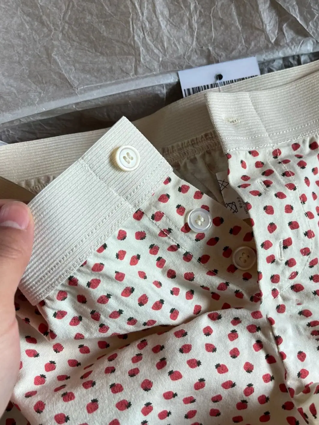 2 шт./пакет клубничные хлопковые шорты-боксеры женские прямые короткие брюки с