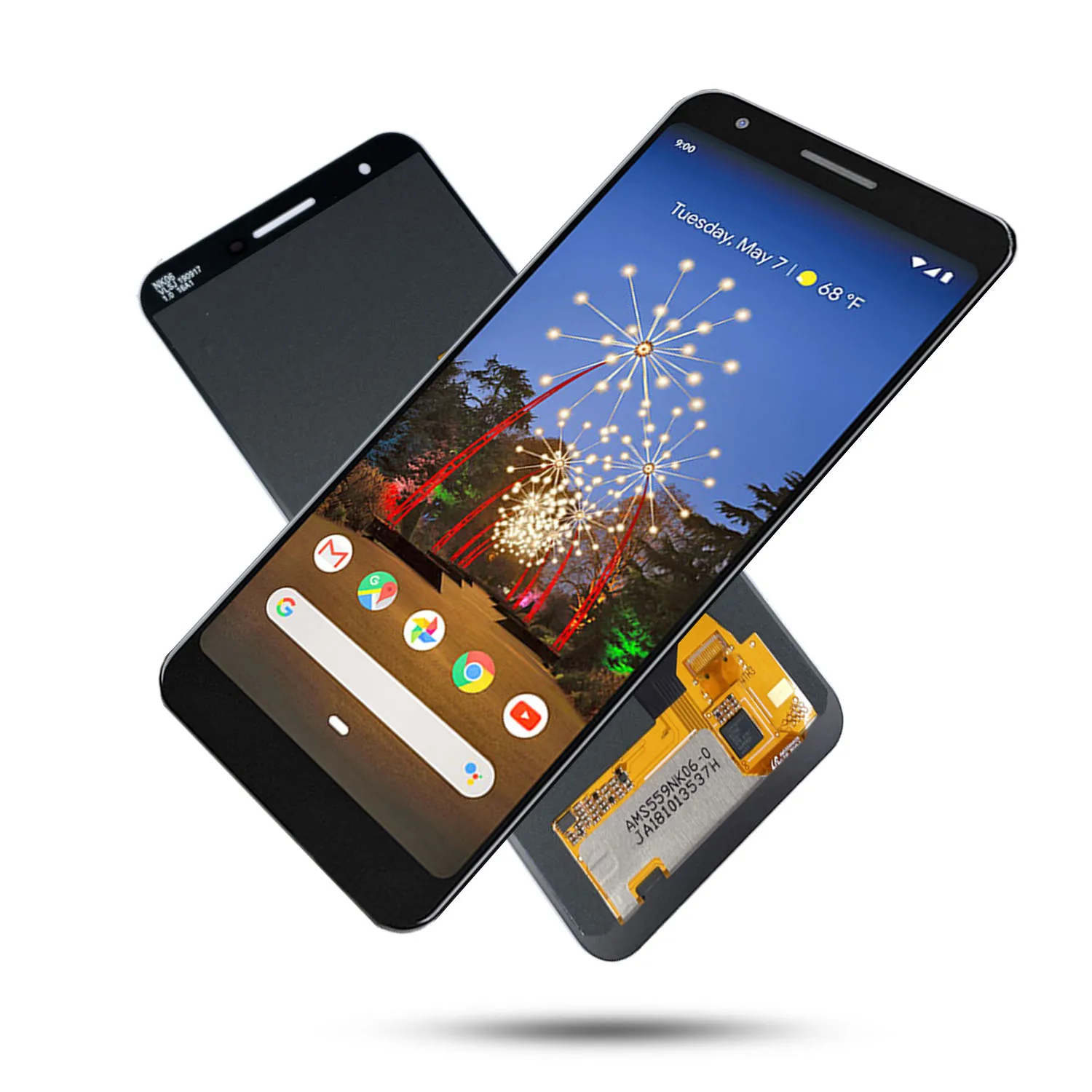 original lcd for google pixel 3a g020a g020e g020b display premium quality touch screen replacement parts mobile phones repair free global shipping
