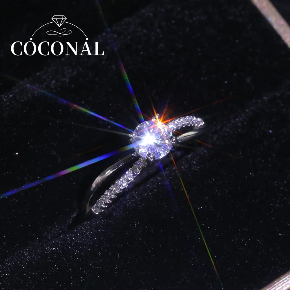Новинка модное Стильное женское кольцо кокосового цвета из двойной меди простое