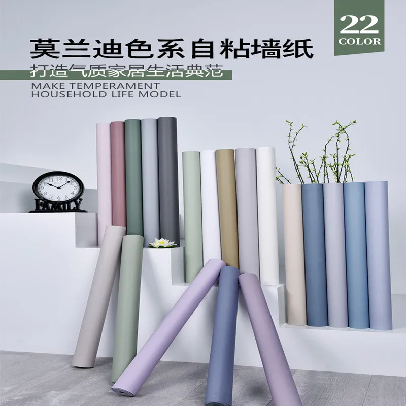 

Adhesive Paper For Wall Bedroom Furniture Wallpaper Wardrobe Living Room Decorative PVC Waterproof Vinyl Wall Sticker Home Decor