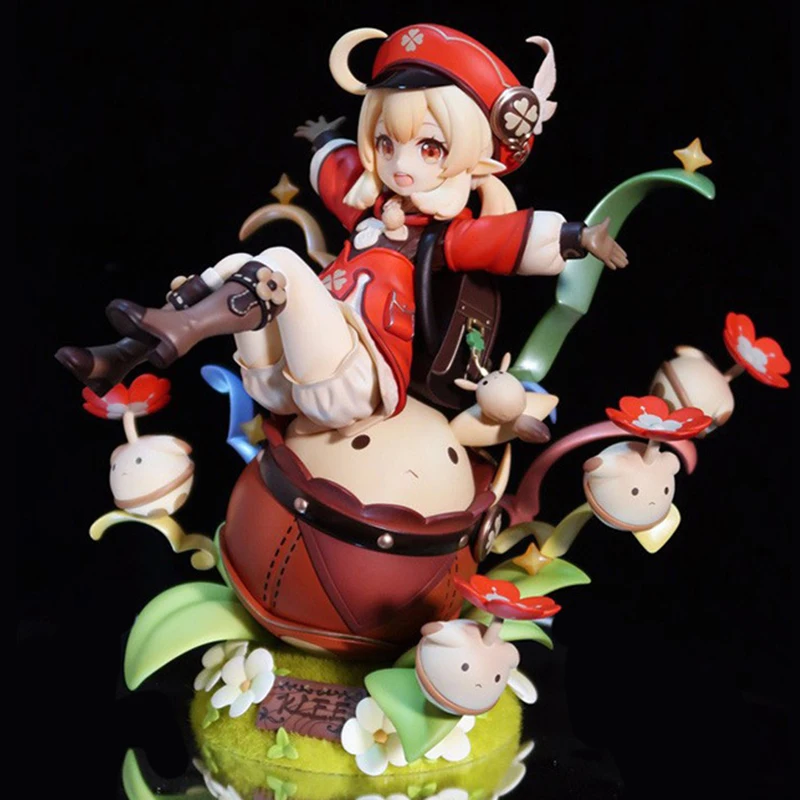 

Экшн-фигурка Genshin Impact Klee Ver Girl, мондштадт, великолепная и блестящая модель из ПВХ, коллекция игрушек, искусственные подарки, коробка