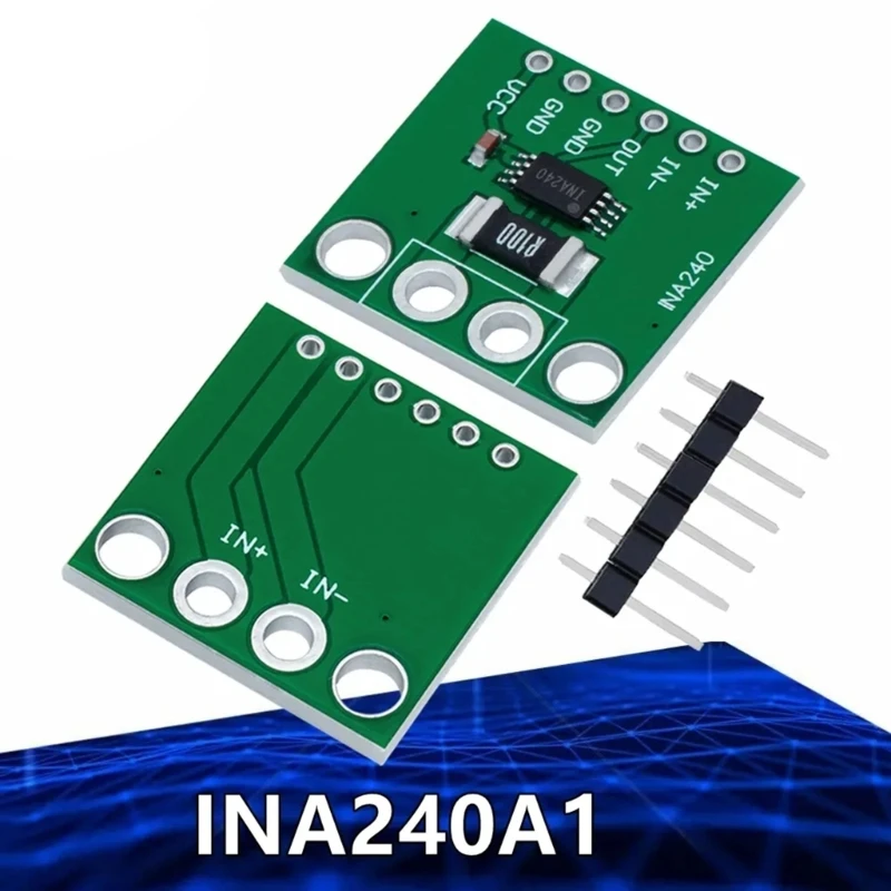 

Усилитель тока модуля INA240A1 Текущий мониторинг DualWay Current Collection High Accuracy X3UF