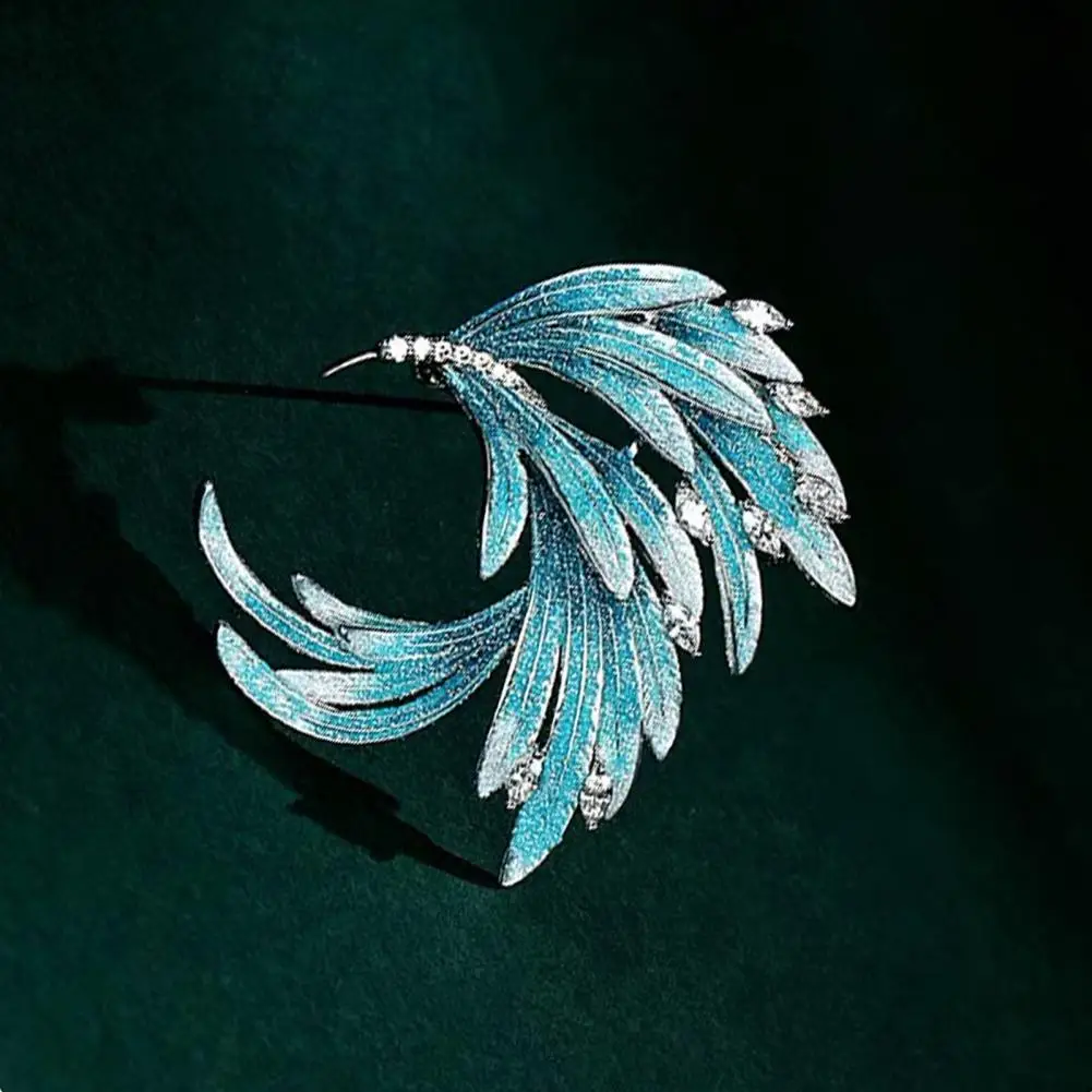 

Popular Women Brooch Ladies Brooch Pin Sparkling Exquisite Long Lasting Scarf Buckle Rhinestones
