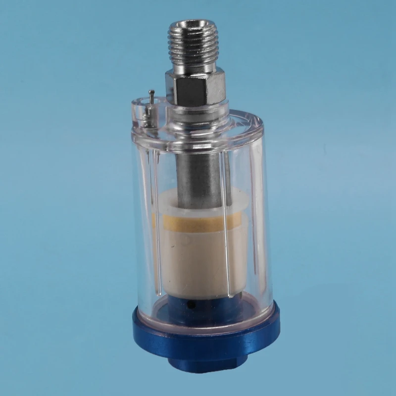 

Hot 2X Mini In Line Air Filter Moisture Water Trap For Spray Guns Air Tools