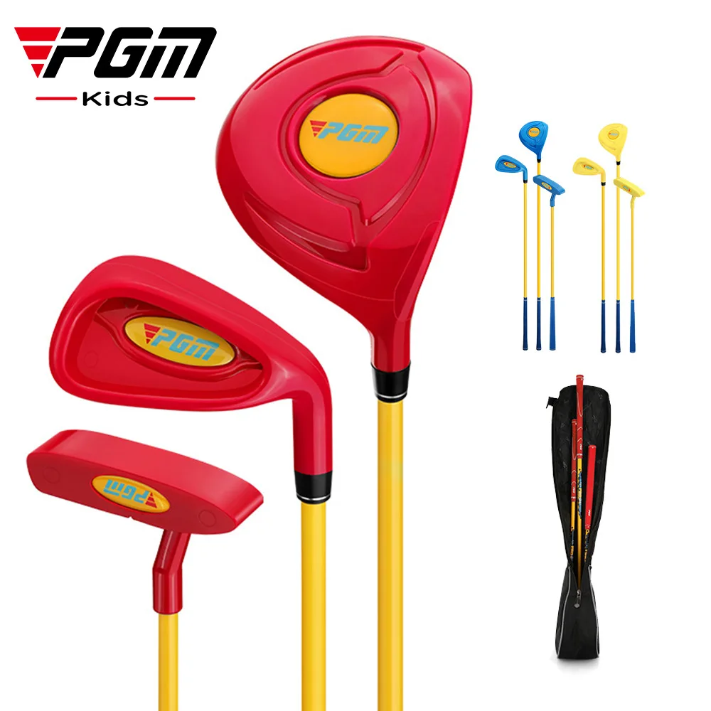 Clubs Set 3pcs Children's No. 1 Wood No. 7 Iron Carbon Shaft