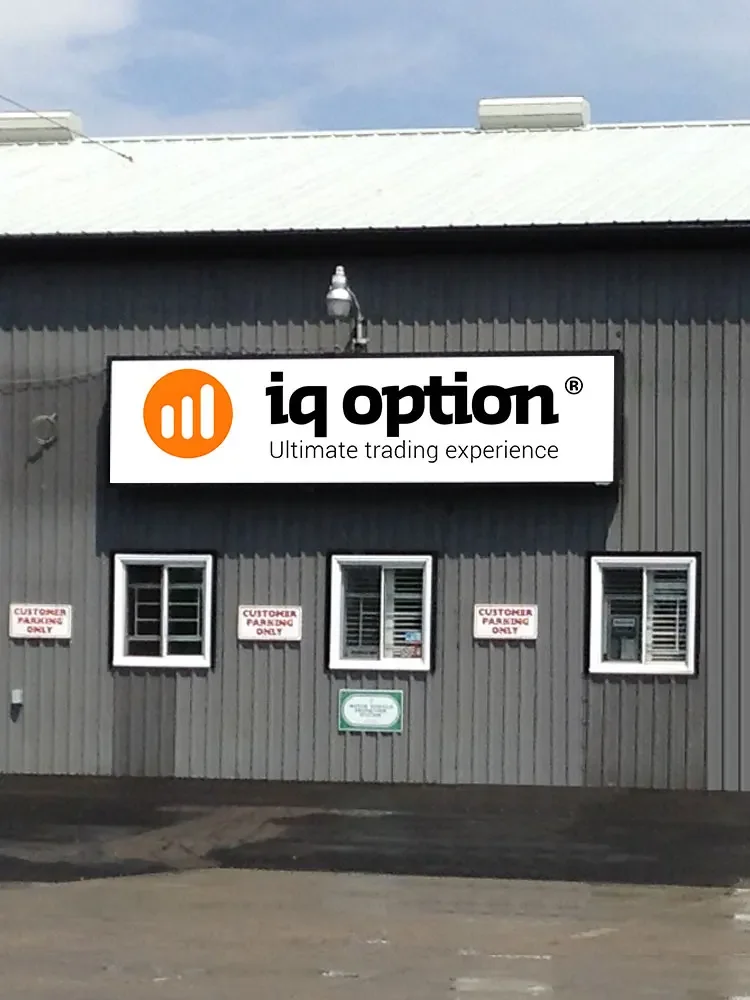 IQ OPTION-Bandera de poliéster Enterprise для гарантийного и внешнего использования tapiz украшения