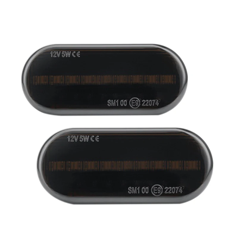 2 шт. светодиодные боковые указатели поворота для Focus Mk2 (черный)