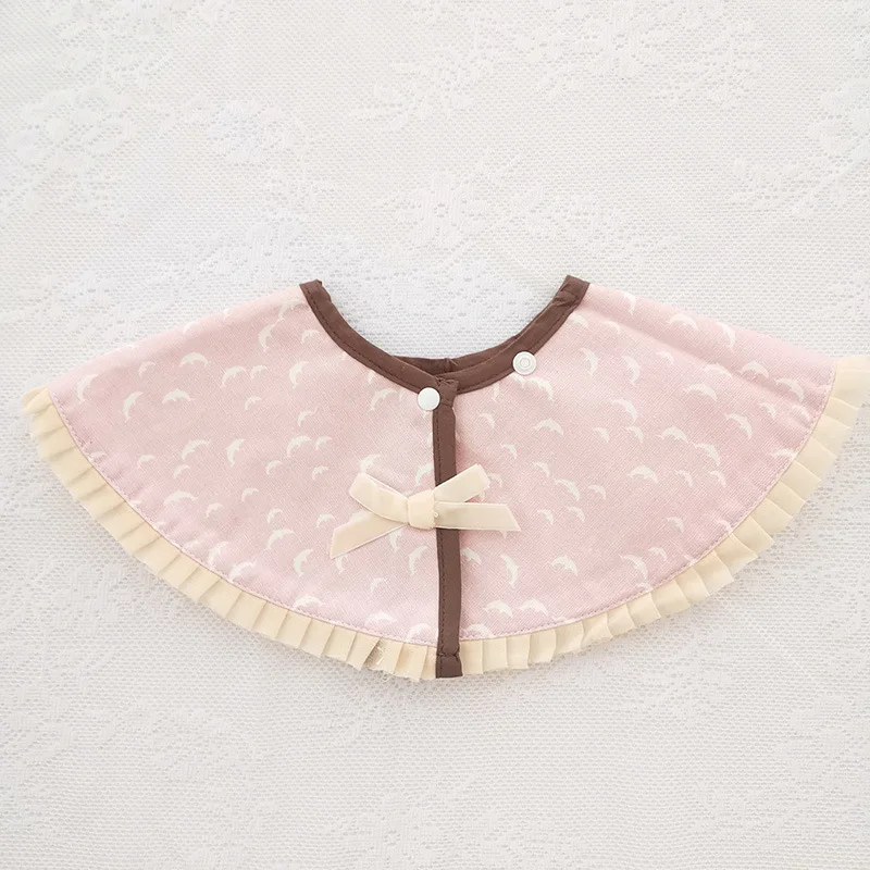

Japanese Style Baby Bibs For Newborn Infant Toddlers Cotton Waterproof Sliava Towel Drooling Cloths Boys And Girls Accessories