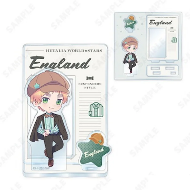 Фото Акриловая фигурка-подставка 10 см по аниме Hetalia World Stars, украшение для книжной полки, милые товары, изображения высокого разрешения, в подарок, брелок №4