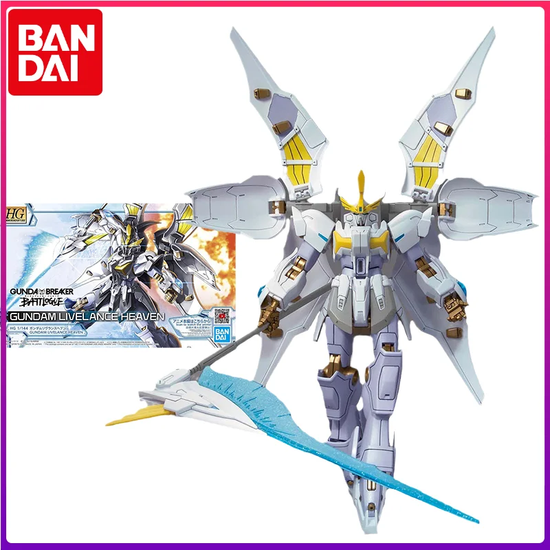 

Bandai Gundam Model Kit Anime Figure HG 1/144 GUNDAM LIVELANCE HEAVEN Action Figures Collectible Ornaments Toys Gifts for Kids