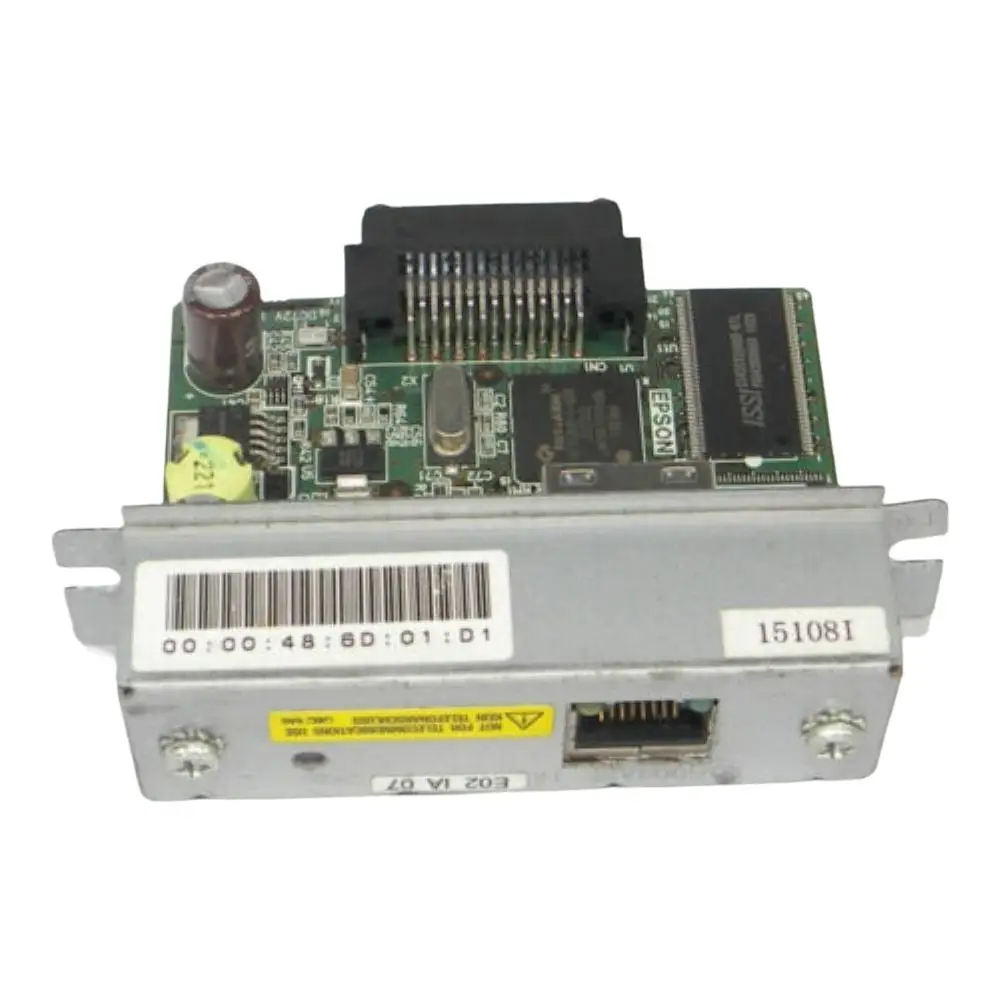 UB-E02 M155B Интерфейсная плата Ethernet RJ-45 Подходит для серии EPSON TM-U200 TM-H5000/H5000II TM-L90 M129H 88IV
