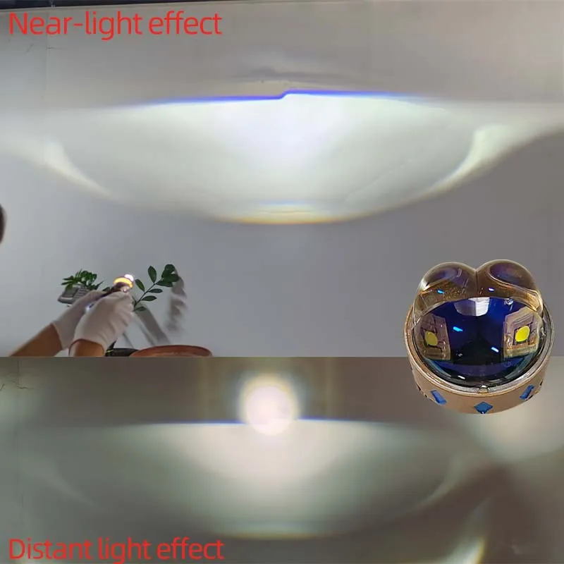 Лазерная матричная линза T8 высокая мощность 70 Вт яркая лампа H4 ближнего и