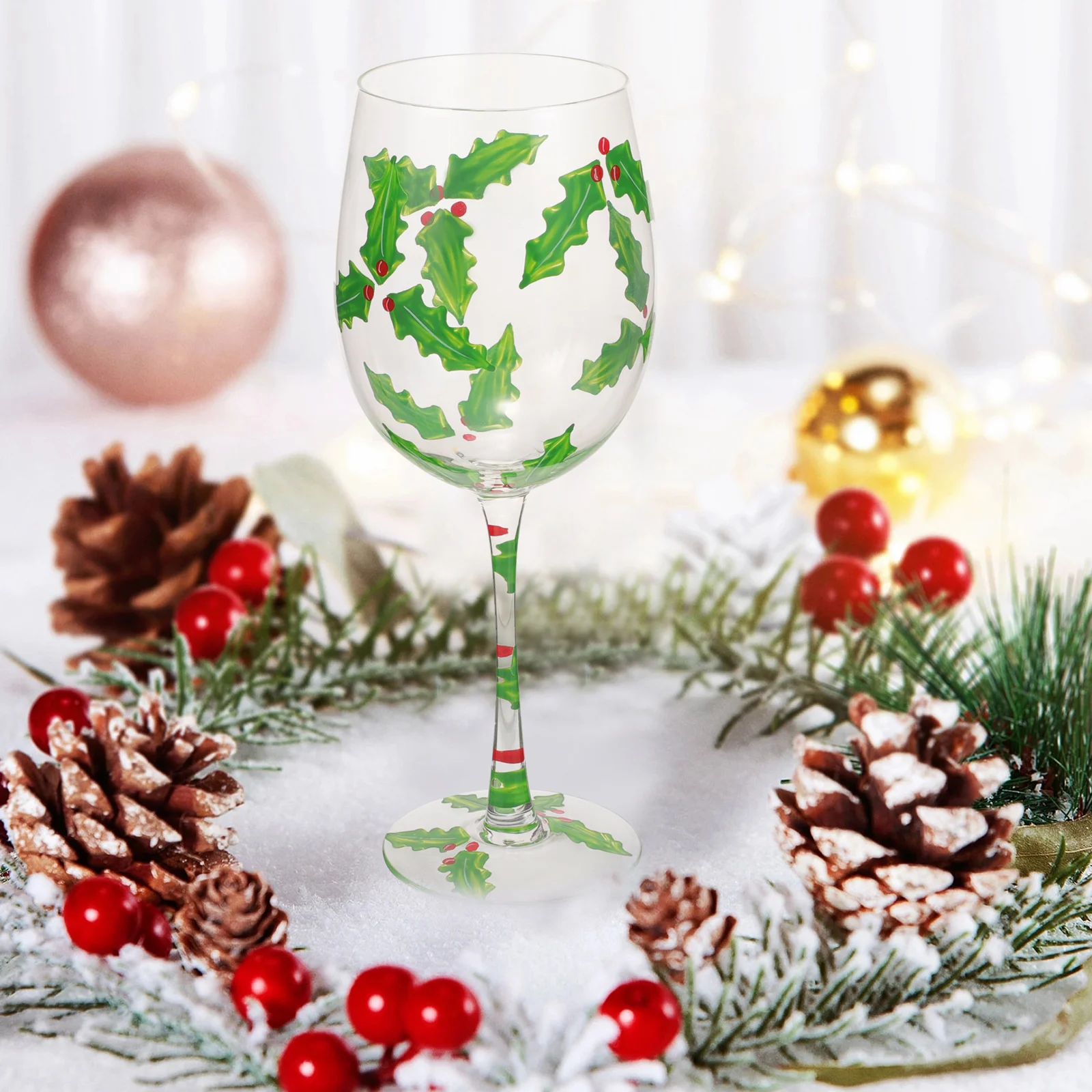 

Glass Creative Cocktail Glasses Drinking Cup Storage Goblet Scarf
