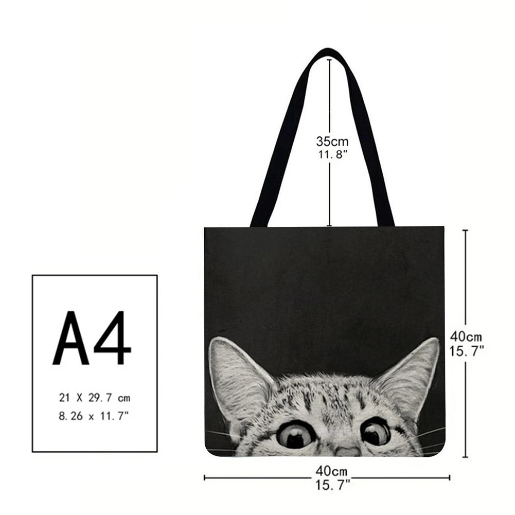 Многоразовые льняные сумки для покупок повседневная женская сумка-тоут с