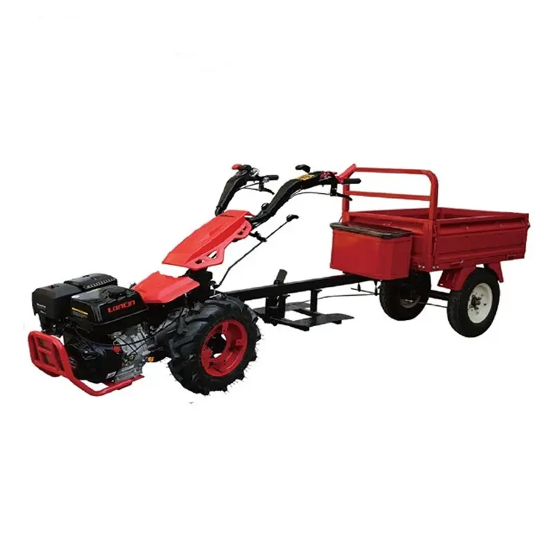 

Two-wheel walking tractors & box trailer ATV trailer tipper trailer CE approved for garden and farm