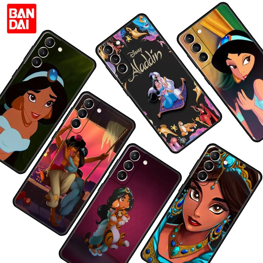 

Disney Cartoon Aladdin Jasmine Phone Case for Samsung Galaxy S22 S21 S20 S10 Plus Ultra 5G S22Plus S22Ultra Casing Capa Capinha