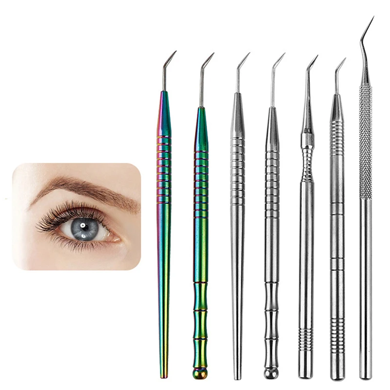 

Eyelash Perm Lifting Tools Metal Clean Up Rods Beauty Lash Separating Tool Grafting False Lashes Extension Makeup Supplies 1Pc
