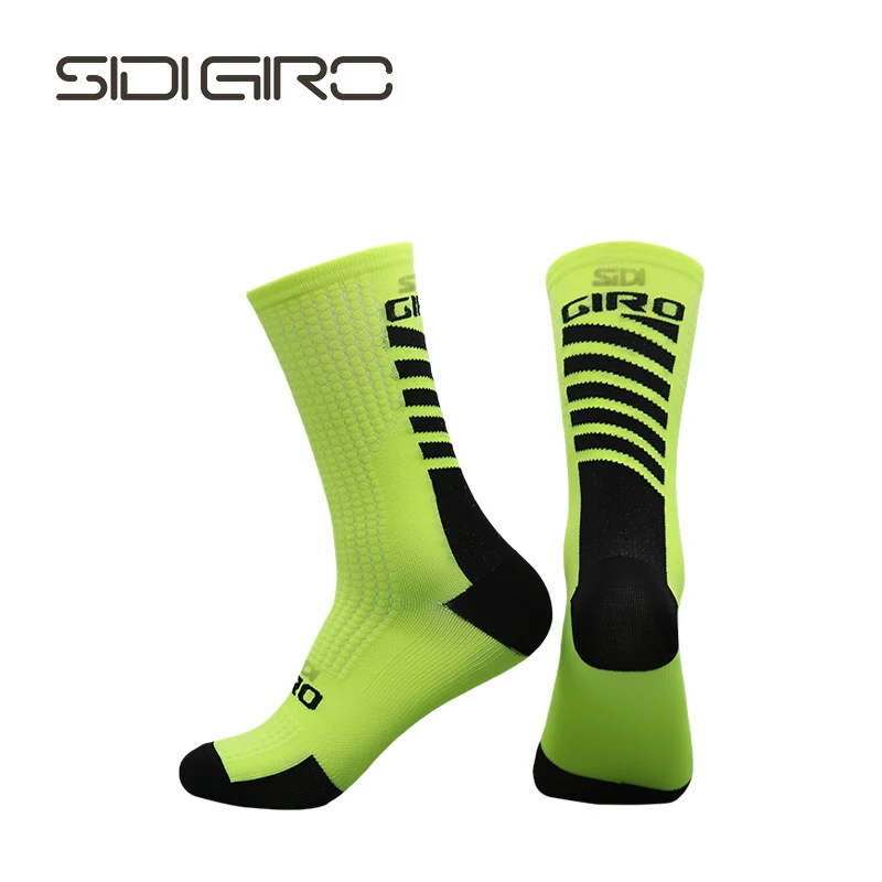 SIDI-GIRO New Cycling Socks High Quality Compression Men  Bike Outdoor Women Running Professional Sports Running
