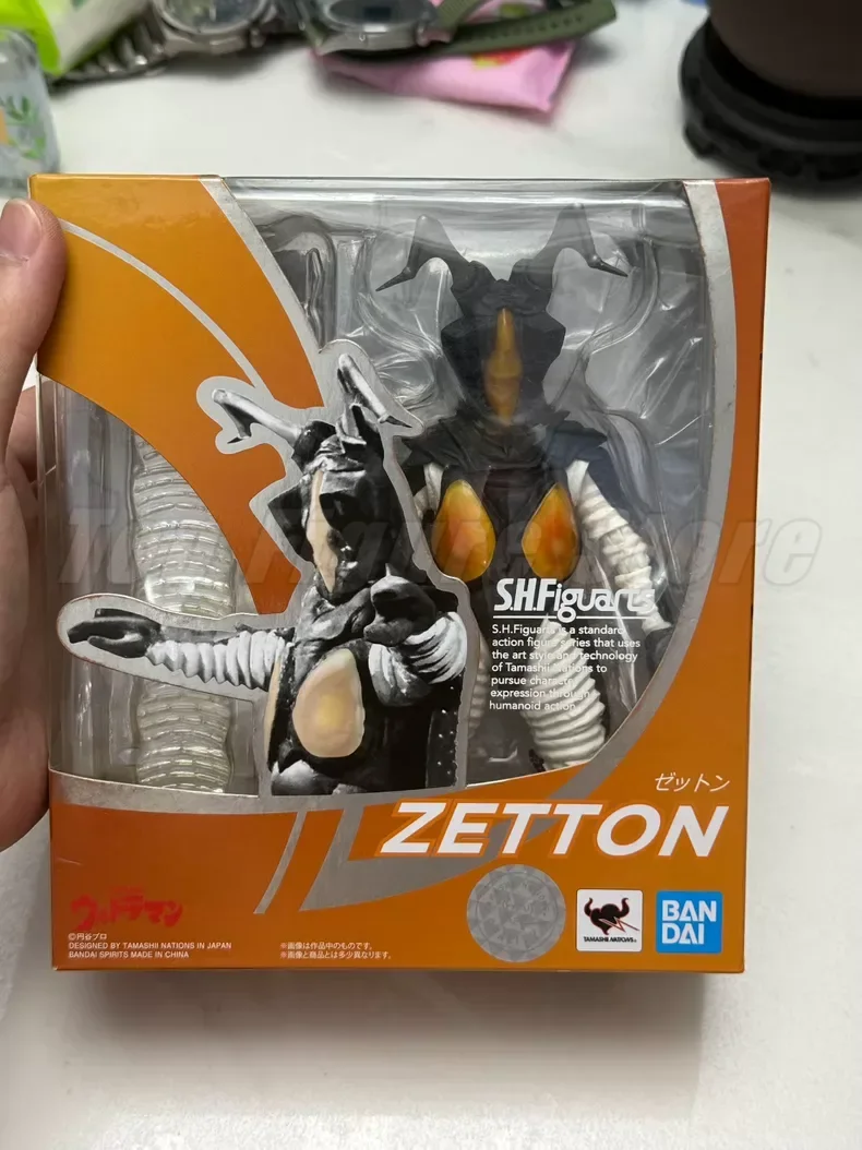 Фото В наличии: Фигурка Ультрамена Зеттона Bandai S.H.F, абсолютно новая, в коробке, коллекционная модель персонажа из аниме. №1