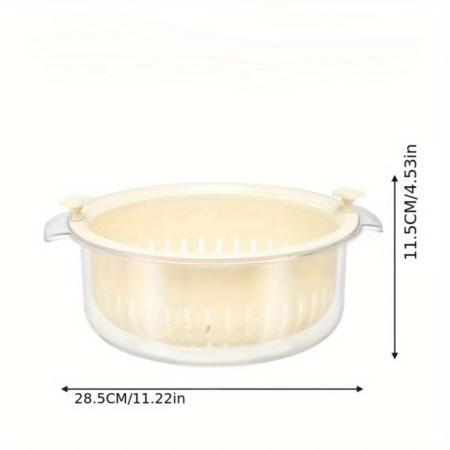 Современный вращающийся двухслойный сливной корзины многофункциональные