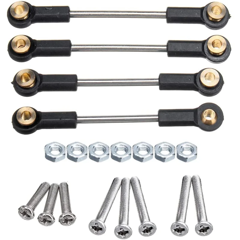 Набор рулевых тяг подвески металлического шасси для WPL C14 C24 C24-1 1/16 детали